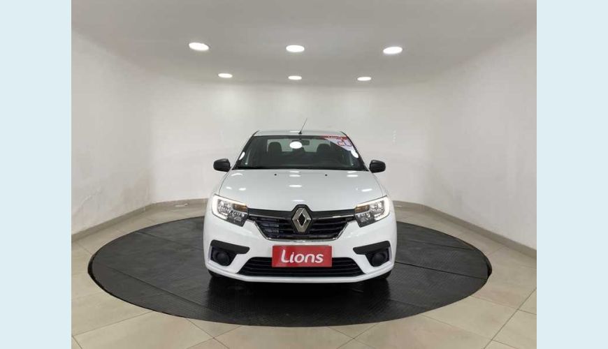 RENAULT LOGAN ZEN 1.0 12V SCE FLEX - BRANCO - 2020 Foto 3 (Grande)