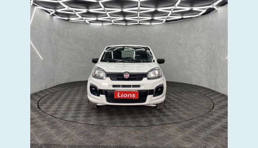 FIAT UNO ATTRACTIVE 1.0 8V (FLEX) 4P - BRANCO - 2020 Foto 3 (Grande)