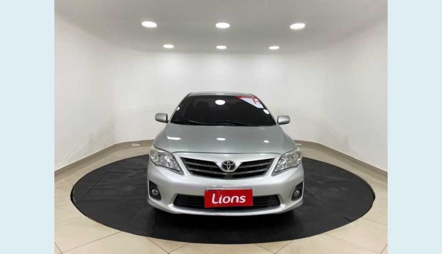 TOYOTA COROLLA SEDAN 1.8 DUAL VVT-I GLI (FLEX) - PRATA - 2014 Foto 3 (Grande)