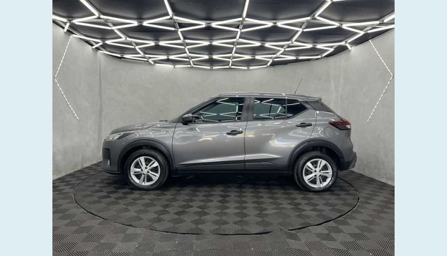 NISSAN KICKS ACTIVE 1.6 (FLEX) - CINZA - 2024 Foto 3 (Grande)