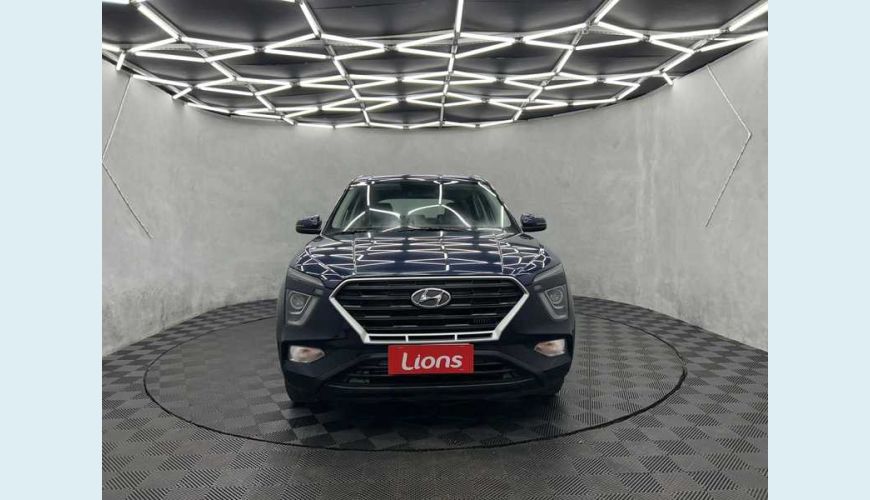 HYUNDAI CRETA COMFORT 1.0 TURBO (AUT) (FLEX) - AZUL - 2024 Foto 3 (Grande)