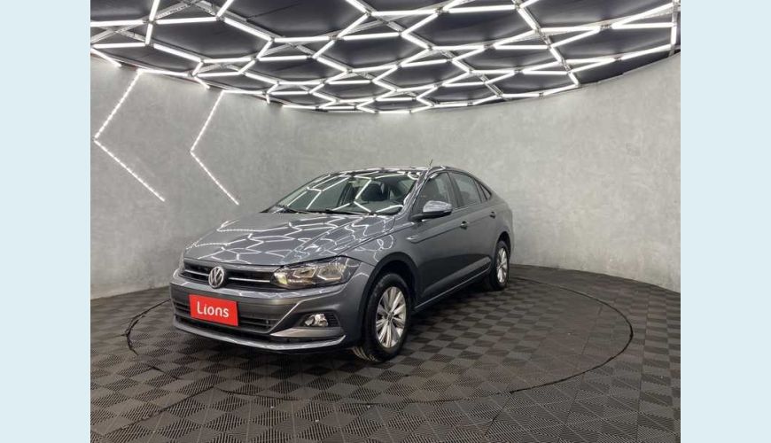 VOLKSWAGEN VIRTUS 1.0 200 TSI COMFORTLINE (FLEX) (AUT) - CINZA - 2021 Foto 3 (Grande)