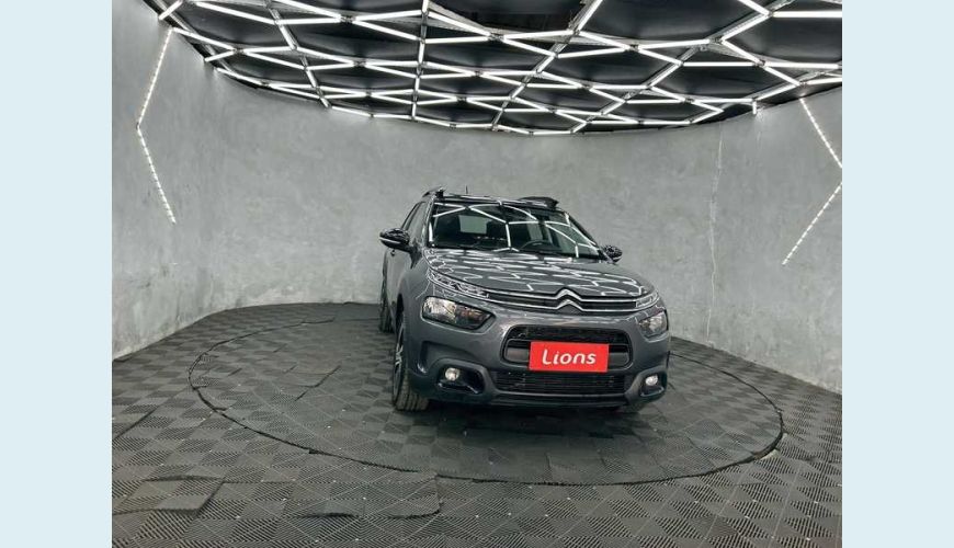 CITROËN C4 CACTUS 1.6 FEEL PACK AUT. FLEX - CINZA - 2021 Foto 3 (Grande)
