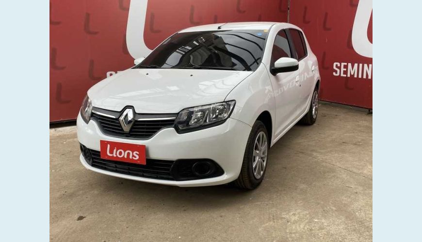 RENAULT SANDERO EXPRESSION 1.6 16V SCE FLEX - BRANCO - 2019 Foto 3 (Grande)