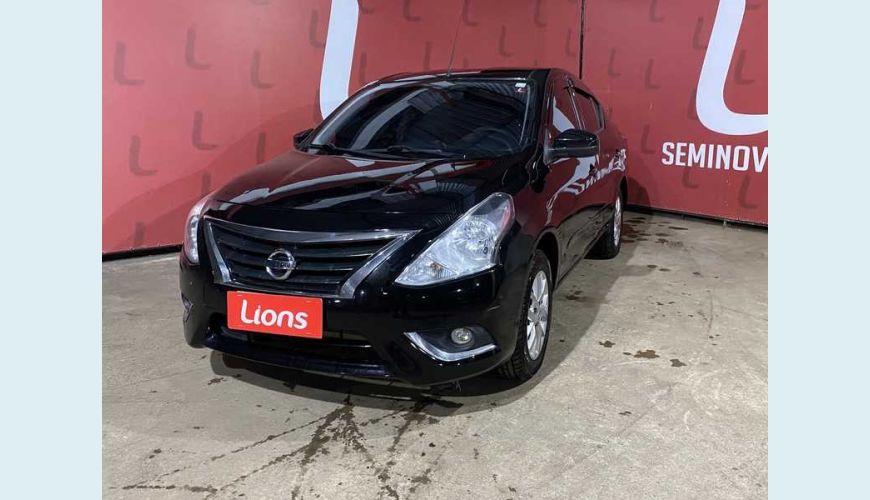 NISSAN VERSA 1.6 16V SV FLEXSTART CVT FLEX - PRETO - 2018 Foto 3 (Grande)