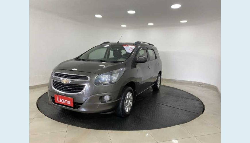 CHEVROLET SPIN LTZ 7S 1.8 (FLEX) (AUT) - CINZA - 2015 Foto 3 (Grande)