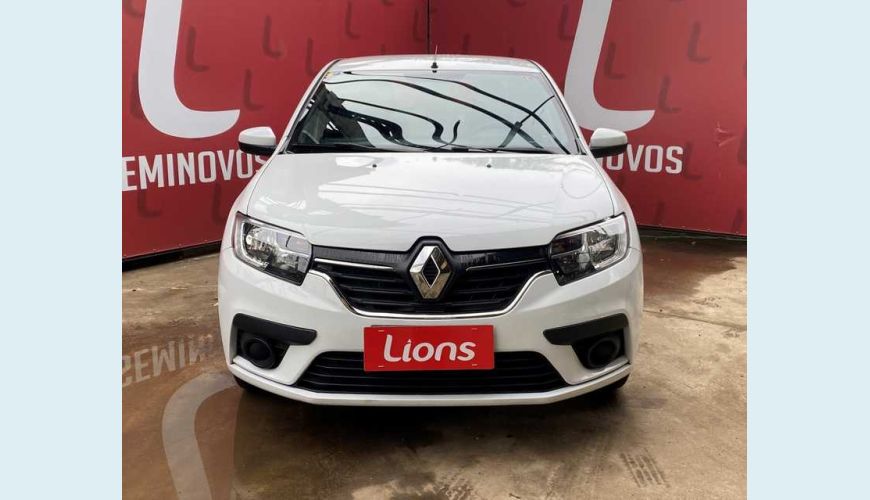 RENAULT LOGAN LIFE 1.0 12V SCE (FLEX) - BRANCO - 2021 Foto 3 (Grande)