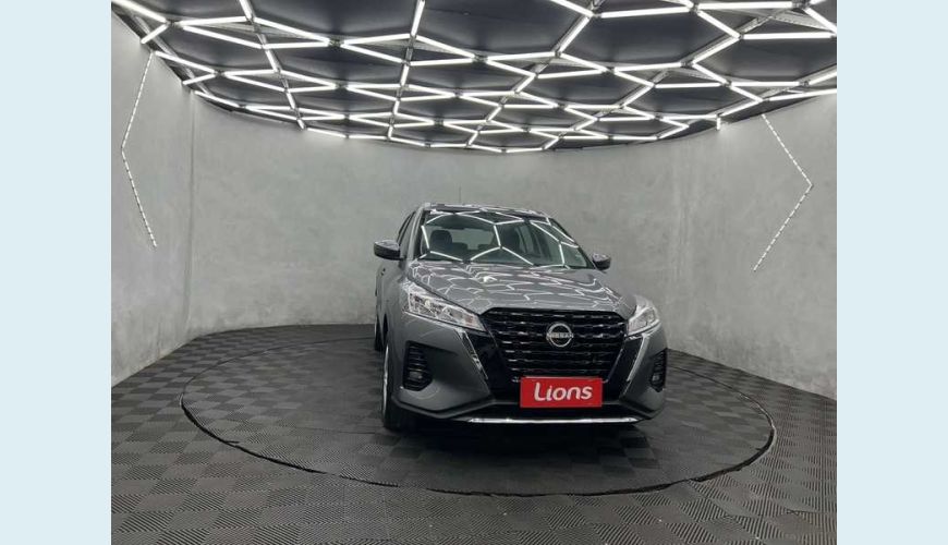 NISSAN KICKS ACTIVE 1.6 (FLEX) - CINZA - 2024 Foto 3 (Grande)