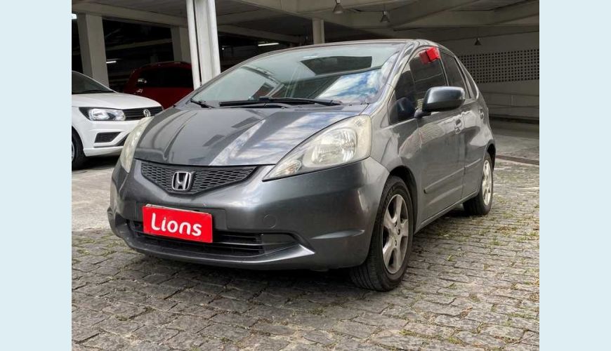 HONDA FIT NEW LX 1.4 (FLEX) (AUT) - CINZA - 2010 Foto 3 (Grande)