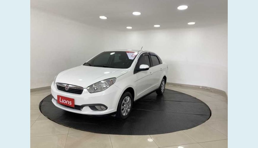 FIAT GRAND SIENA EVO ATTRACTIVE 1.4 8V (FLEX) - BRANCO - 2013 Foto 3 (Grande)
