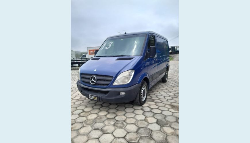 MERCEDES-BENZ SPRINTER 2.2 FURGÃO STREET 311 CDI DIESEL 3P MANUAL - AZUL - 2013 Foto 3 (Grande)