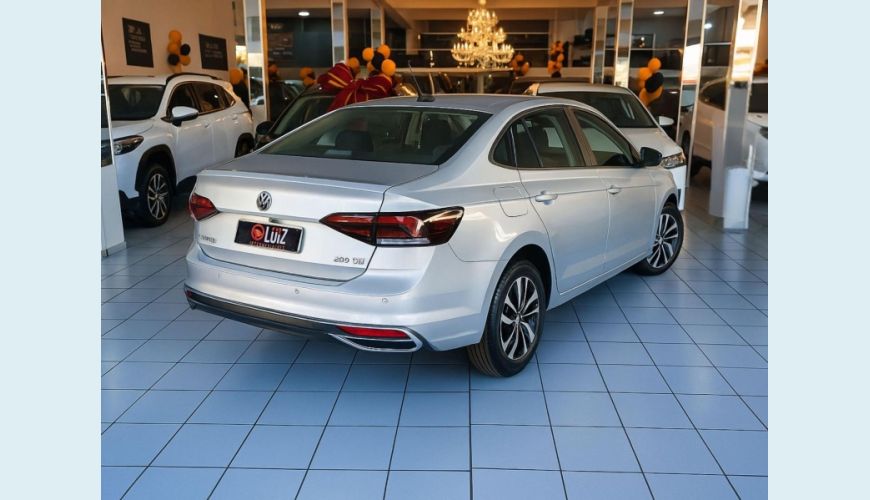 VOLKSWAGEN VIRTUS 1.0 200 TSI COMFORTLINE AUT. - CINZA - 2024 Foto 3 (Grande)