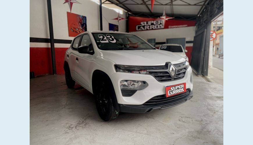 RENAULT KWID - BRANCO - 2023 Foto 3 (Grande)