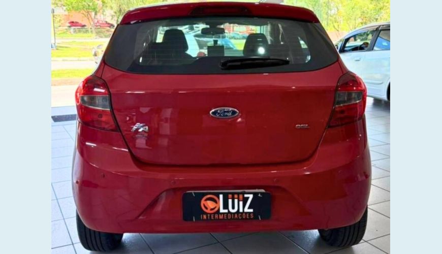 FORD KA 1.0 SE 12V FLEX 4P - VERMELHO - 2016 Foto 3 (Grande)
