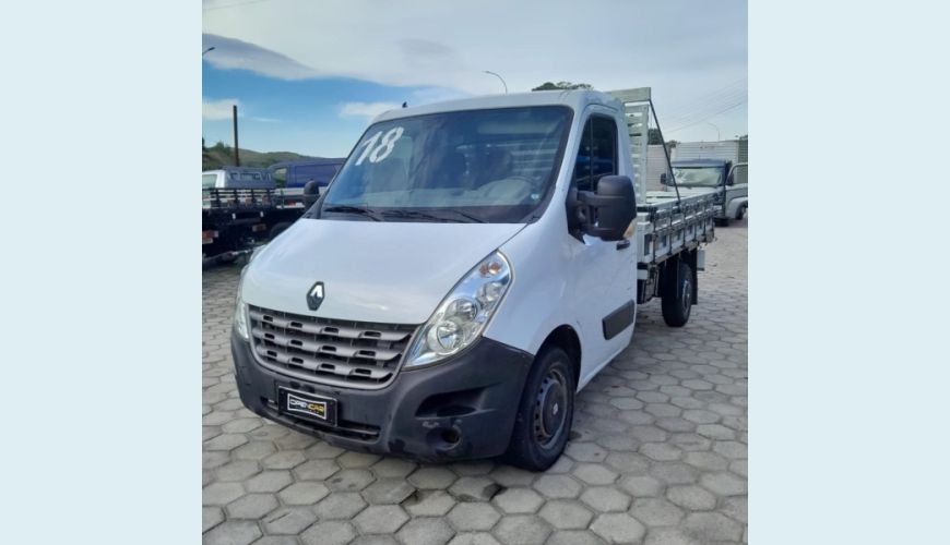 RENAULT MASTER 2.3 DCI DIESEL ( CARROCERIA NOVISSIMA) - BRANCO - 2018 Foto 3 (Grande)