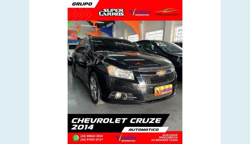 CHEVROLET CRUZE - PRETO - 2014 Foto 3 (Grande)