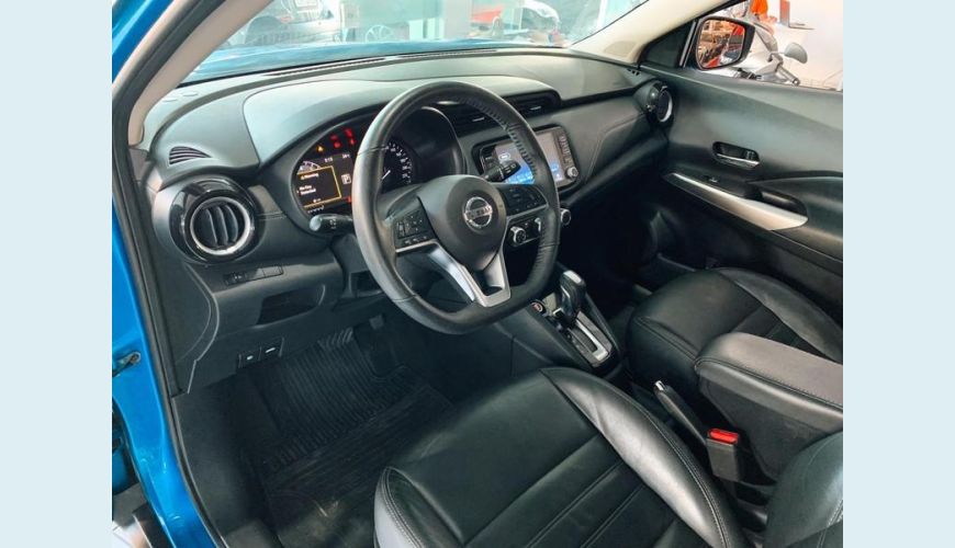 NISSAN KICKS ADVANCE CVT - AZUL - 2022 Foto 3 (Grande)