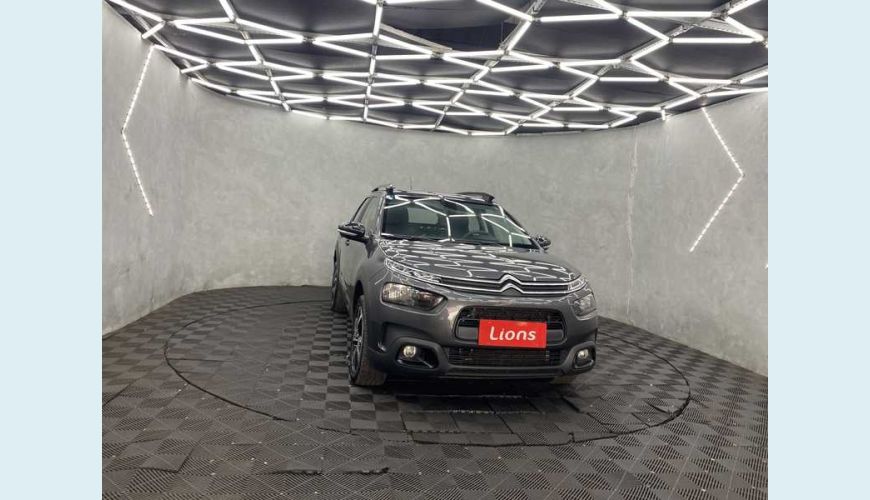 CITROËN C4 CACTUS 1.6 FEEL PACK (AUT) (FLEX) - CINZA - 2023 Foto 3 (Grande)