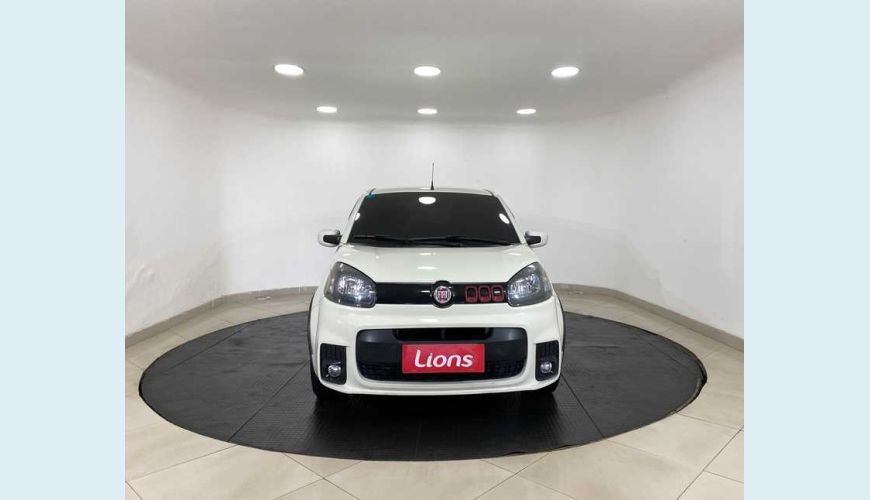 FIAT UNO SPORTING 1.4 8V (FLEX) 4P - BRANCO - 2015 Foto 3 (Grande)