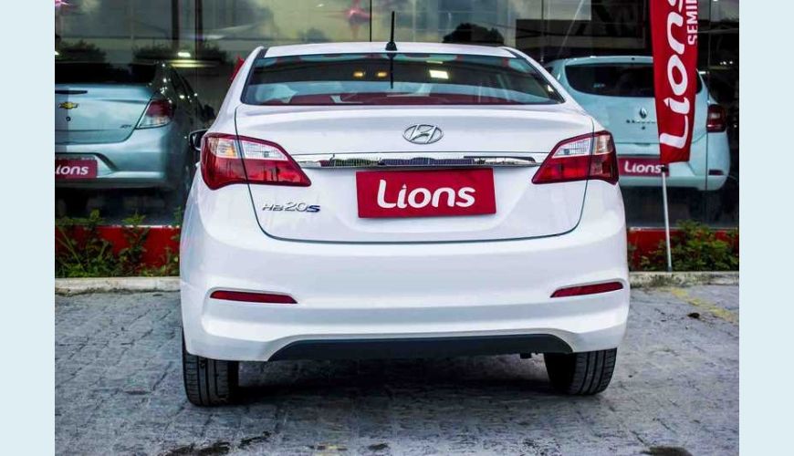 HYUNDAI HB 20S 1.0 UNIQUE (FLEX) - BRANCO - 2019 Foto 3 (Grande)