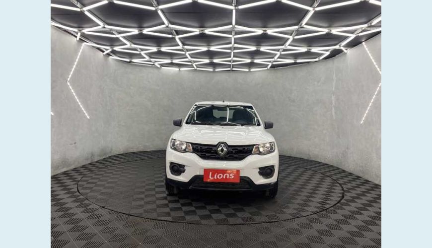RENAULT KWID ZEN 1.0 12V SCE (FLEX) - BRANCO - 2020 Foto 3 (Grande)
