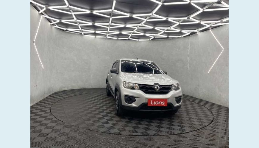 RENAULT KWID ZEN 1.0 12V SCE (FLEX) - PRATA - 2021 Foto 3 (Grande)