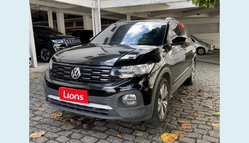 VOLKSWAGEN T-CROSS 1.0 200 TSI COMFORTLINE (AUT) (FLEX) - PRETO - 2020 Foto 3 (Grande)