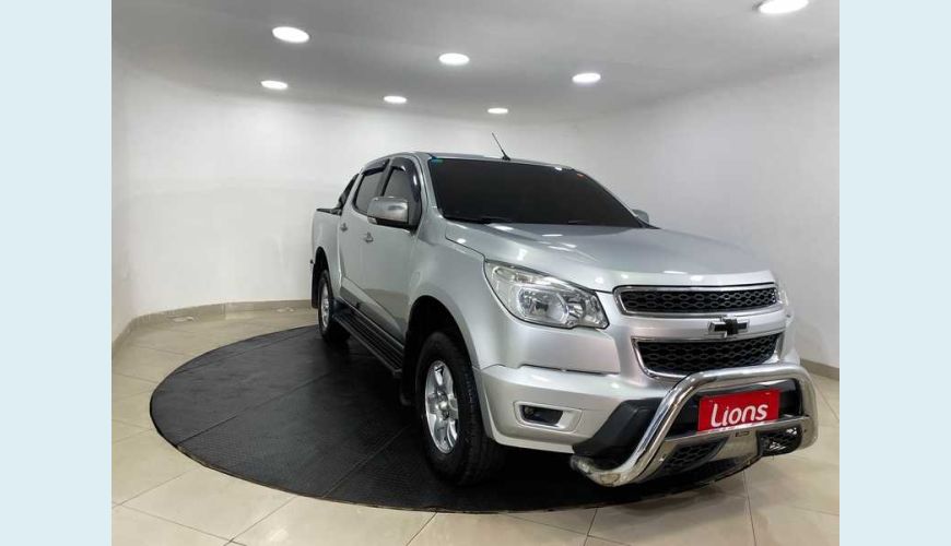 CHEVROLET S-10 CABINE DUPLA S-10 LT 2.5 4X4 (CAB DUPLA) (FLEX) - PRATA - 2015 Foto 3 (Grande)