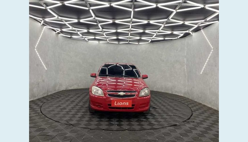 CHEVROLET CELTA LT 1.0 (FLEX) - VERMELHO - 2014 Foto 3 (Grande)