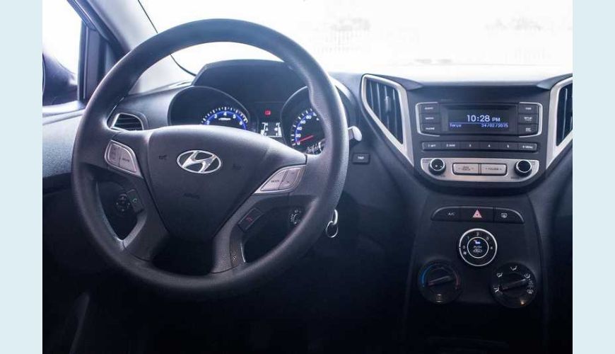 HYUNDAI HB 20 1.0 COMFORT PLUS TURBO (FLEX) - AZUL - 2017 Foto 3 (Grande)