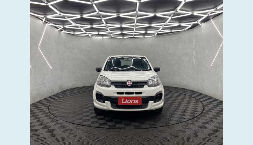 FIAT UNO ATTRACTIVE 1.0 8V (FLEX) 4P - BRANCO - 2020 Foto 3 (Grande)