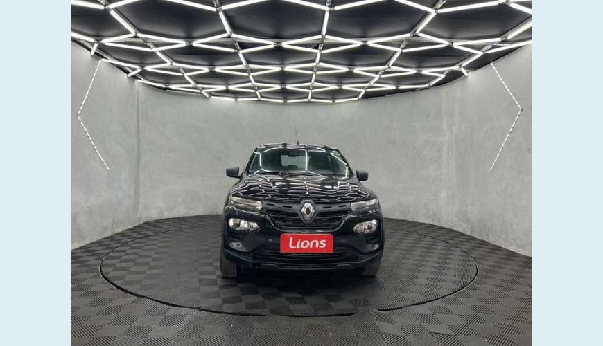 RENAULT KWID ZEN 1.0 12V SCE (FLEX) - PRETO - 2024 Foto 3 (Grande)