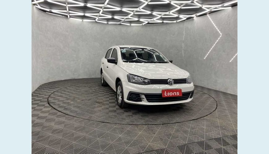 VOLKSWAGEN VOYAGE 1.6 TRENDLINE (FLEX) - BRANCO - 2018 Foto 3 (Grande)