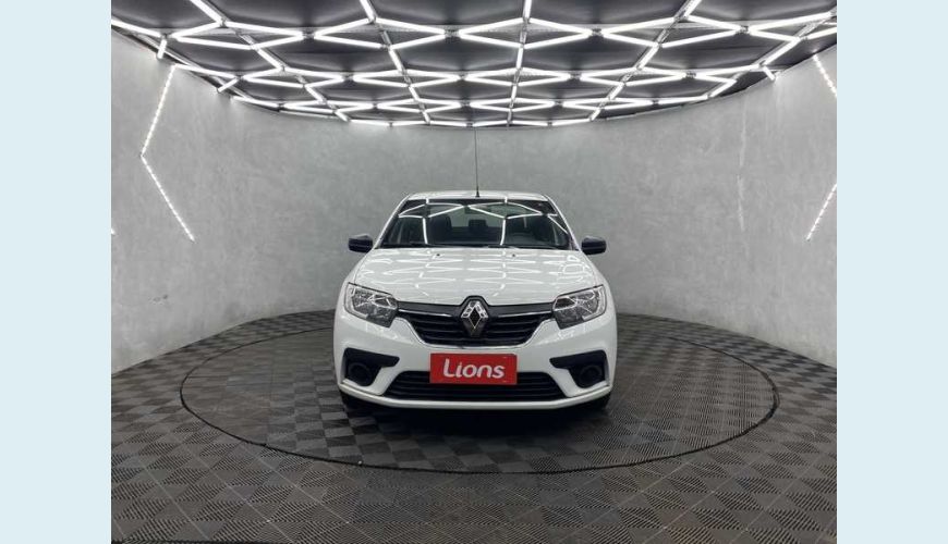 RENAULT LOGAN LIFE 1.0 12V SCE (FLEX) - BRANCO - 2021 Foto 3 (Grande)