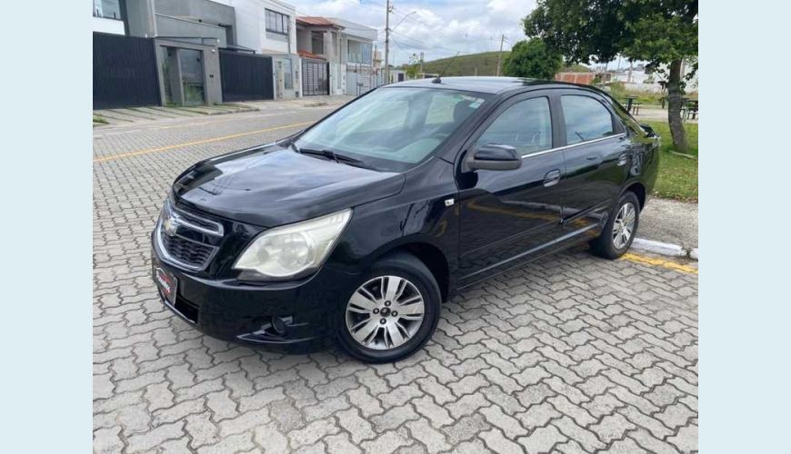 CHEVROLET COBALT LTZ 1.8 8V (AUT) (FLEX) - PRETO - 2013 Foto 3 (Grande)
