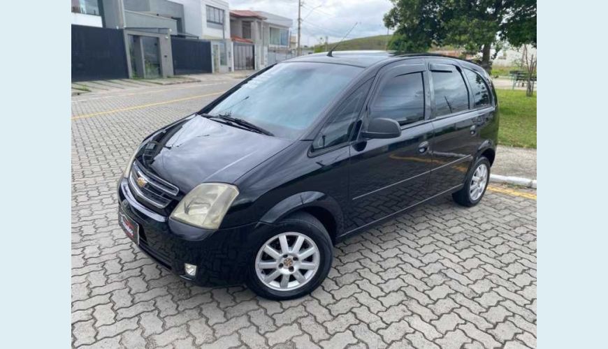 CHEVROLET MERIVA MAXX 1.4 (FLEX) - PRETO - 2011 Foto 3 (Grande)