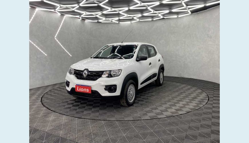 RENAULT KWID ZEN 1.0 12V SCE (FLEX) - BRANCO - 2022 Foto 3 (Grande)