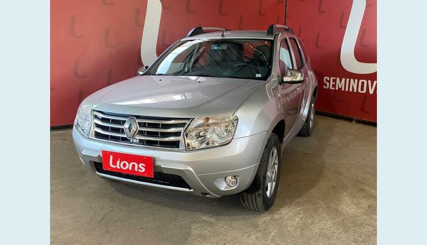 RENAULT DUSTER 2.0 16V DYNAMIQUE (FLEX)(AUT) - PRATA - 2012 Foto 3 (Grande)