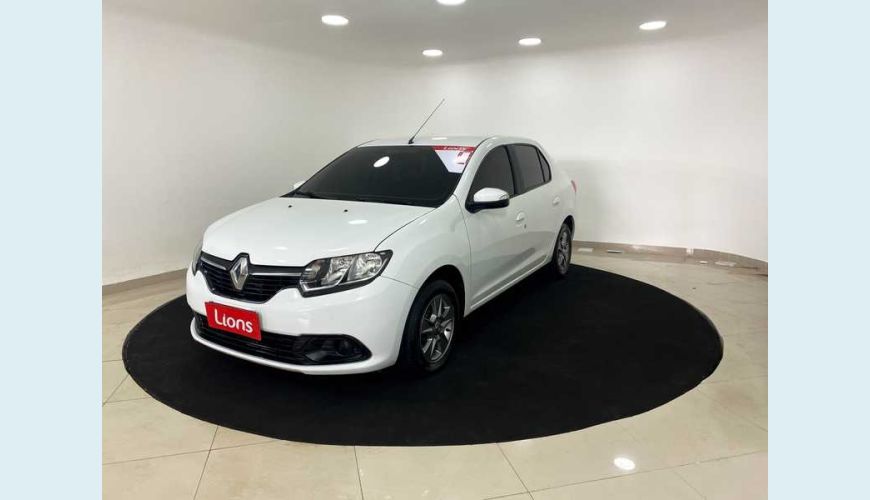 RENAULT LOGAN AUTHENTIQUE 1.0 12V SCE (FLEX) - BRANCO - 2019 Foto 3 (Grande)