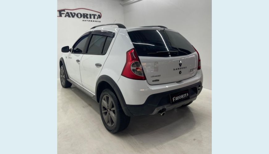 RENAULT SANDERO STEPWAY - BRANCO - 2013 Foto 3 (Grande)