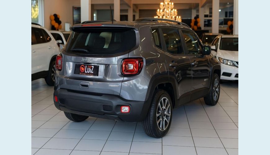 JEEP RENEGADE LONGITUDE 1.8 16V FLEX AUT. 4P - CINZA - 2024 Foto 3 (Grande)