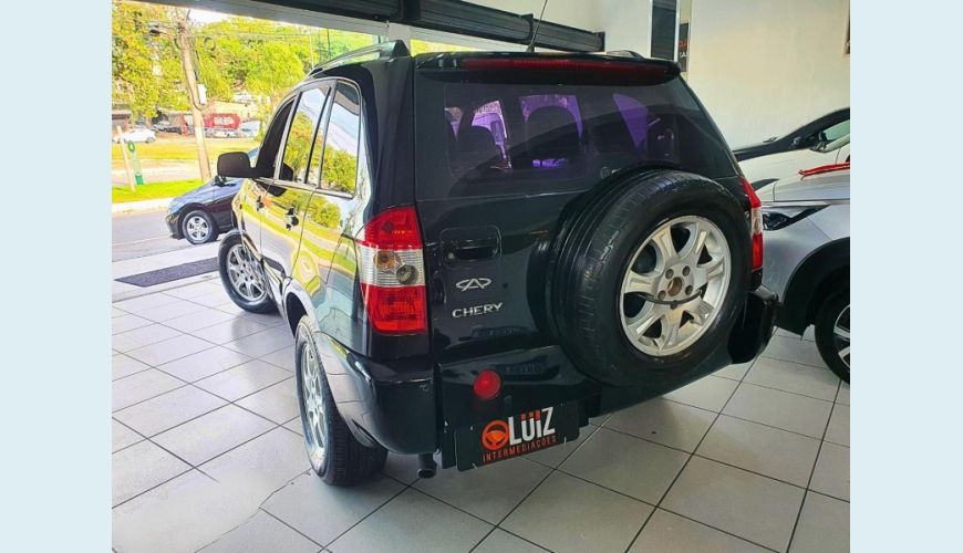 CHERY TIGGO 2.0 16V FLEX MANUAL 4P - PRETO - 2012 Foto 3 (Grande)