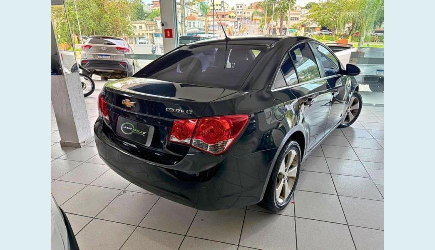 CHEVROLET CRUZE LT 1.8 16V FLEX MANUAL 4P - PRETO - 2012 Foto 3 (Grande)