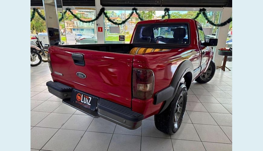 FORD RANGER XL 2.3 FLEX MANUAL 2P - VERMELHO - 2011 Foto 3 (Grande)