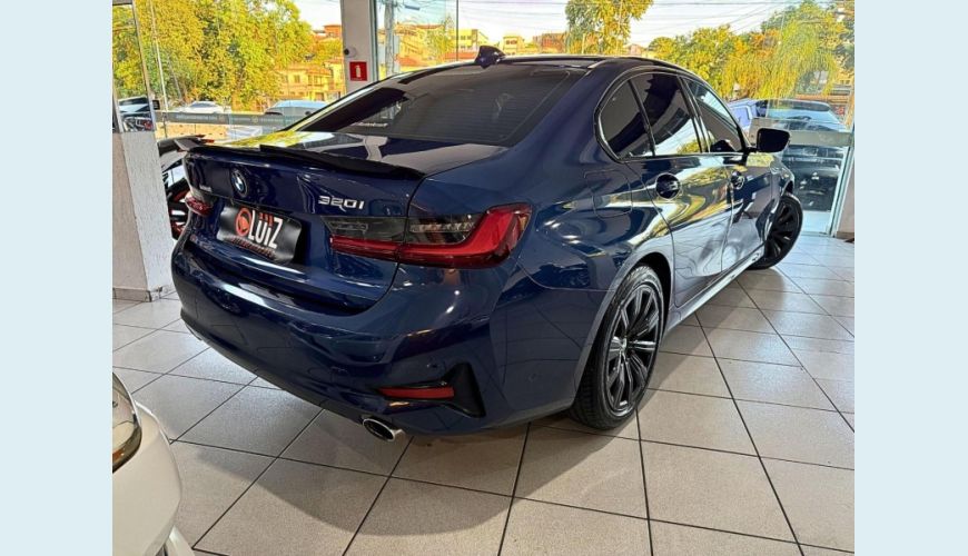 BMW 320I 2.0 GP 16V TURBO ACTIVE FLEX 4P AUT. - AZUL - 2022 Foto 3 (Grande)