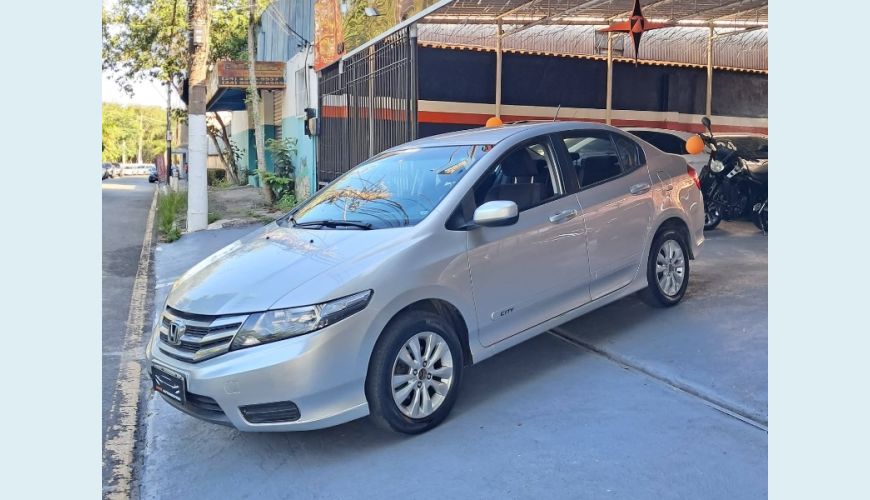 HONDA CITY SEDAN EX 1.5 FLEX 16V 4P AUT. - PRATA - 2013 Foto 3 (Grande)