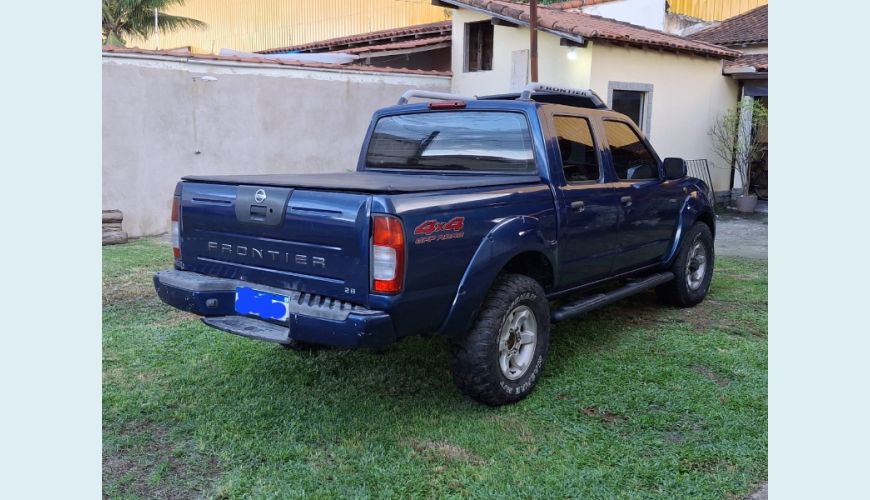 NISSAN FRONTIER SE STRIKONE CD 2.8 DIESEL MANUAL 4P - AZUL - 2005 Foto 3 (Grande)