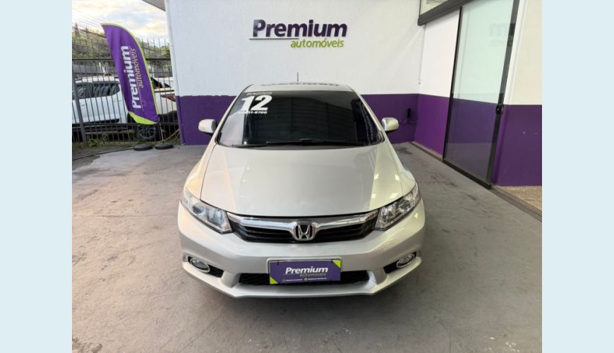 HONDA CIVIC - PRATA - 2012 Foto 3 (Grande)