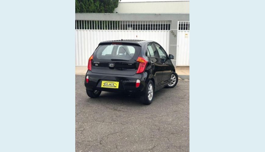 KIA PICANTO EX41.0MTFF - PRETO - 2012 Foto 3 (Grande)