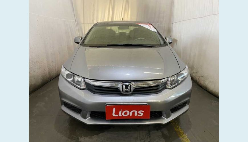 HONDA HONDA CIVIC NEW LXS 1.8 16V I-VTEC FLEX MANUAL 4P - PRETO - 2014 Foto 3 (Grande)